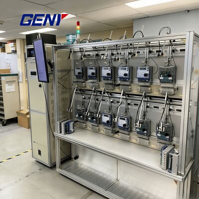 정보통신기술 기반의 단속이 없는 3단계 계측기 시험 장비